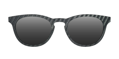 The Polarized Obsidian Stripe Sun Top