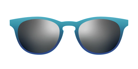 The Polarized Ocean Blue Sun Top