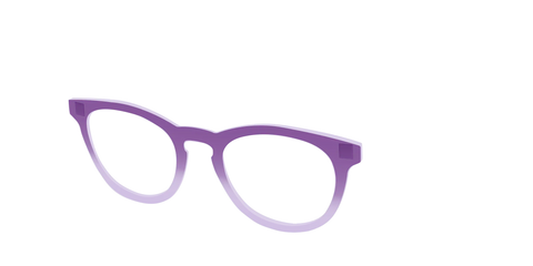 The Plum to Lilac Gradient Crystal