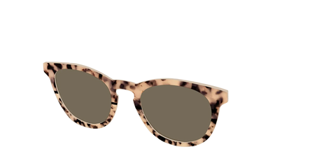 The Polarized Bisque Tortoise Split Sun Top