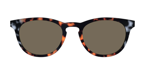 The Polarized Gray & Amber Tortoise Sun Top