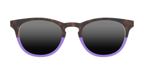 The Polarized Purple Tortoise Sun Top