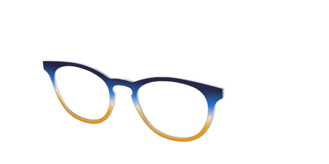 The Royal Blue to Gold Gradient