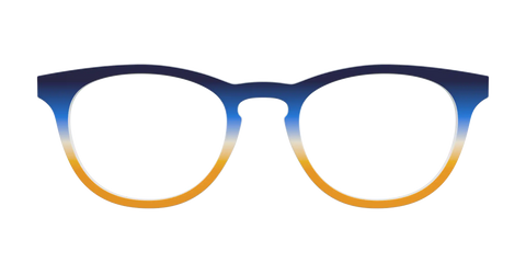 The Royal Blue to Gold Gradient