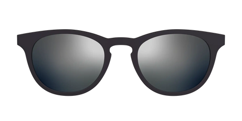 The Polarized Silver Reflective Sun Top