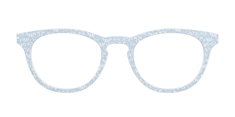 The Something Blue Scallop Lace