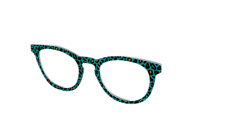 The Teal Leopard