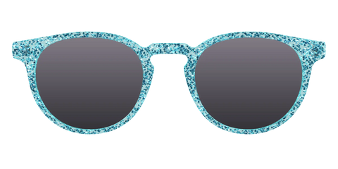 The Polarized Aquamarine Sparkle Sun Top
