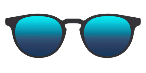 The Polarized Blue Reflective Sun Top