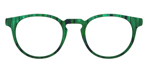 The Emerald Moire Stripes