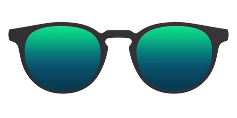 The Polarized Green Reflective Sun Top