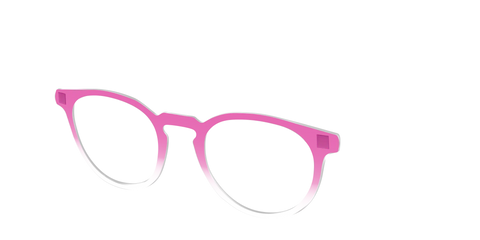 The Magenta Gradient Crystal