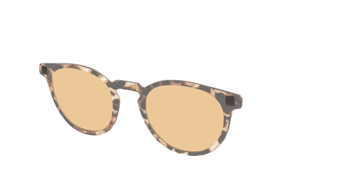 The Neutral Tort Crystal With Umber Brown Lens