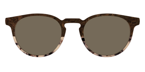 The Polarized Dark Oak Tortoise Split Sun Top