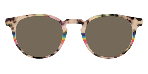 The Polarized Prism Split Tortoise Sun Top