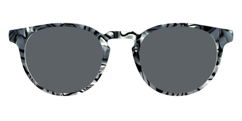 The Polarized Zebra Pearl Split Sun Top