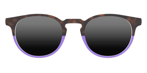 The Polarized Purple Tortoise Sun Top