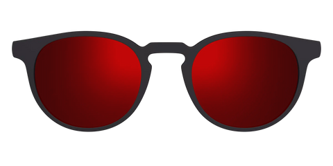 The Polarized Red Reflective Sun Top