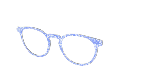 The Reef Blue Shell Lace