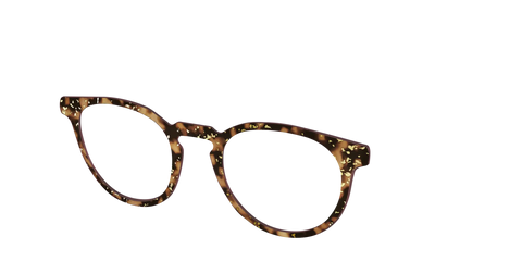 The Sandalwood Tortoise with Gold Foil