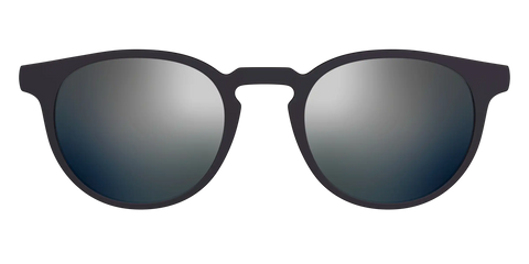 The Polarized Silver Reflective Sun Top