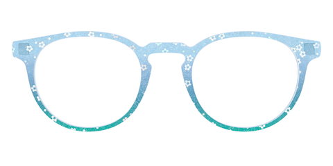 The Sky Blue Crystal with Daisy Glitter