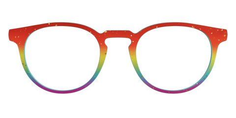 The Spectrum Gradient with Gold Flakes
