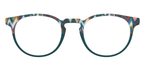 The Teal Ikat Split