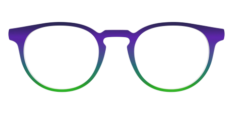 The Ultra Violet to Bright Green Gradient