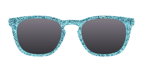 The Polarized Aquamarine Sparkle Sun Top