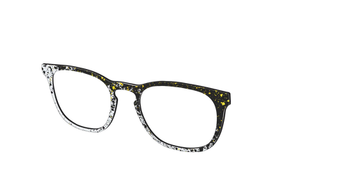 The Black & White Splatter