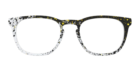 The Black & White Splatter