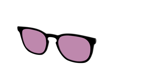 The Black with Pink Racquet Sport Lens