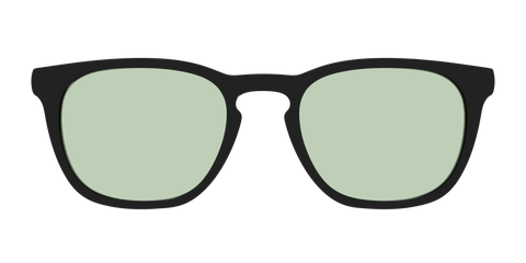 The Black With Sage Green Lens