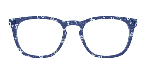 The Denim Heart Glitter Crystal