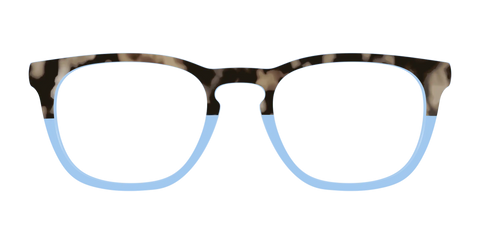 The Denim Tortoise Crystal Split