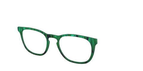 The Emerald Moire Stripes