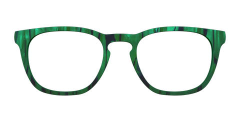 The Emerald Moire Stripes