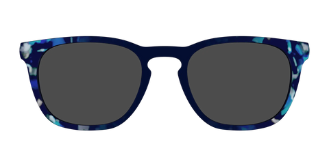 The Polarized Indigo Tortoise Sun Top