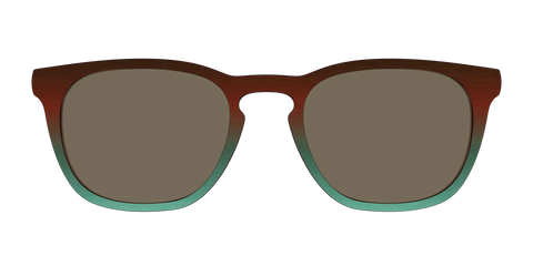 The Polarized Mahogany to Juniper Woodgrain Sun Top