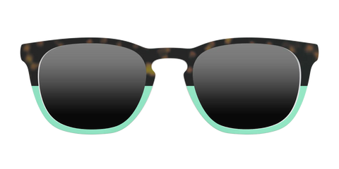 The Polarized Matcha Split Sun Top