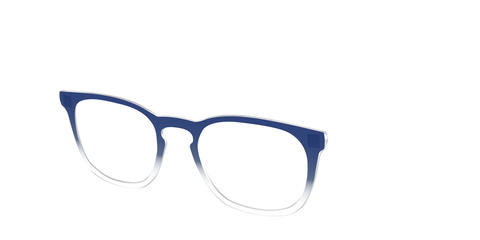 The Navy Gradient Crystal