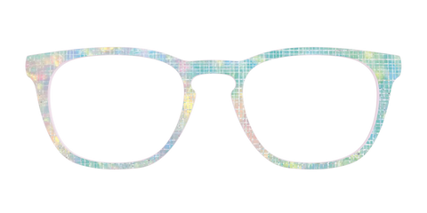 The Pastel Gradient with Holographic Hatching