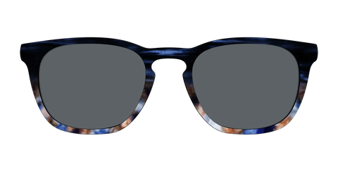 The Polarized Blue Horn Tortoise Sun Top