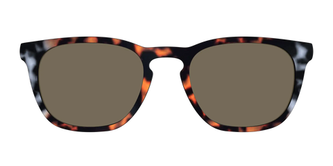 The Polarized Gray & Amber Tortoise Sun Top