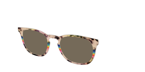 The Polarized Prism Split Tortoise Sun Top