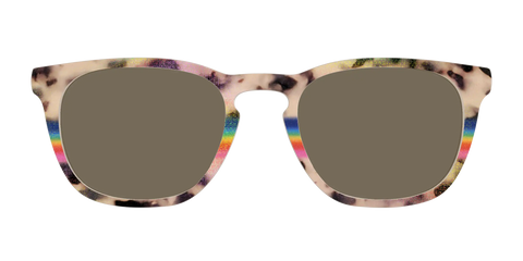 The Polarized Prism Split Tortoise Sun Top
