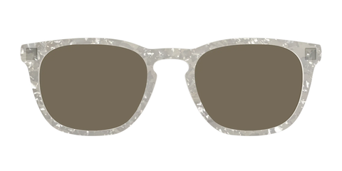 The Polarized White Quartz Pearl Sun Top