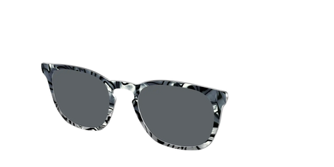 The Polarized Zebra Pearl Split Sun Top