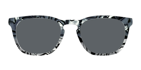 The Polarized Zebra Pearl Split Sun Top